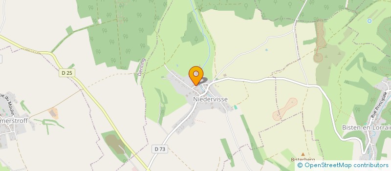 localisation de l'entreprise GAEC LA NOUVELLE PRAIRIE  NIEDERVISSE