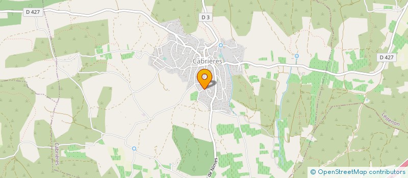 localisation de l'entreprise GAEC LA PERIGOUSE  CASTILLON-DU-GARD