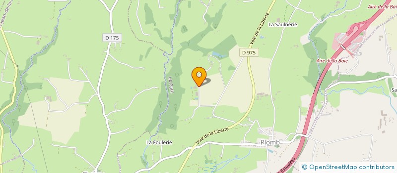 localisation de l'entreprise GAEC LA PETITE CHAMPAGNE à LE PARC