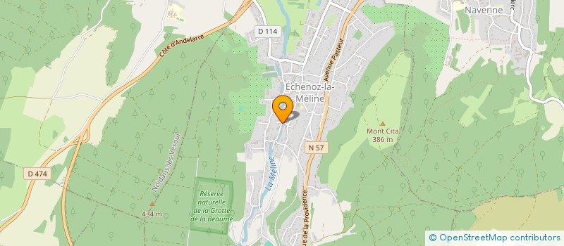 localisation de l'entreprise GAEC LA PIERRE QUI VIRE  CHARIEZ