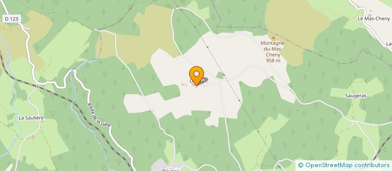 localisation de l'entreprise GAEC LA PLEIADE  AMBRUGEAT