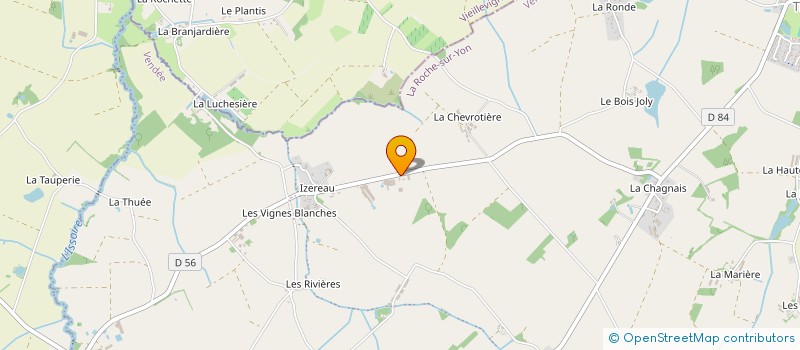 localisation de l'entreprise GAEC LA RELANCE à MONTREVERD