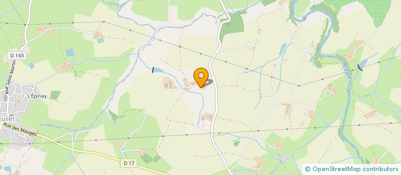 localisation de l'entreprise GAEC LA RENAISSANCE à MONTREVAULT-SUR-EVRE