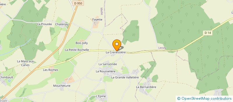 localisation de l'entreprise GAEC LA RENAUDIERE à FONTIVILLIE