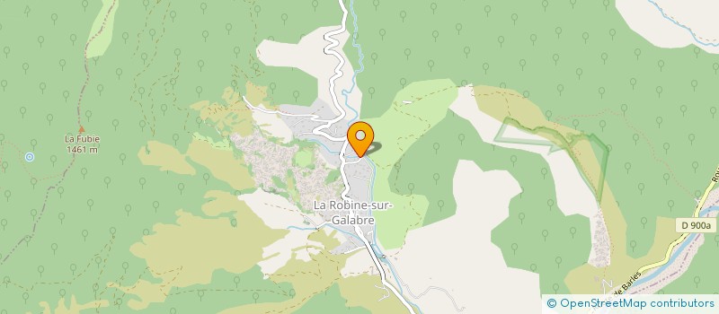 localisation de l'entreprise GAEC LA ROBINE DES CANARDS à LA ROBINE-SUR-GALABRE