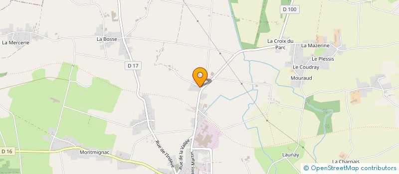 localisation de l'entreprise GAEC LA ROSERAIE à CAMPBON