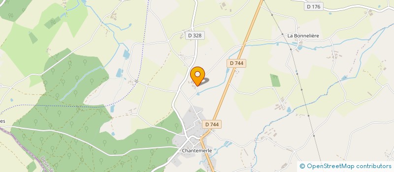 localisation de l'entreprise GAEC LA SATELIERE à MONCOUTANT-SUR-SEVRE
