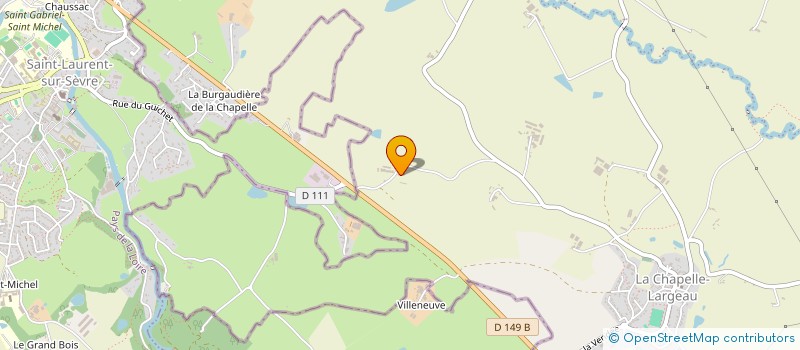 localisation de l'entreprise GAEC LA SIMBOIRE  MAULEON