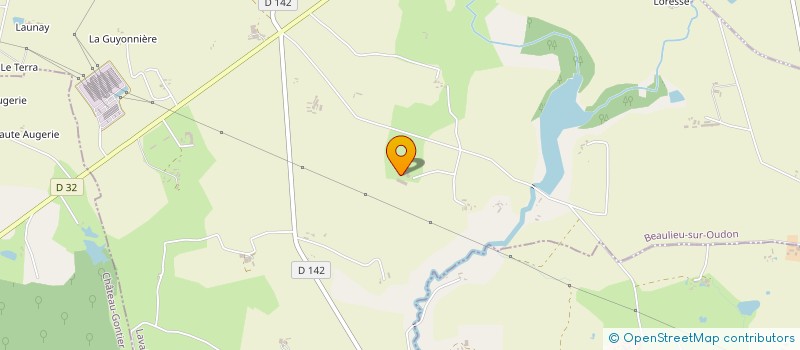 localisation de l'entreprise GAEC LA THEBAUDIERE à LOIRON-RUILLE