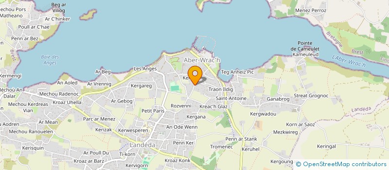 localisation de l'entreprise GAEC LA TOUR NOIRE  LANDEDA