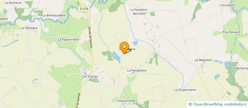 localisation de l'entreprise GAEC LA TRICHERIE à AIZENAY