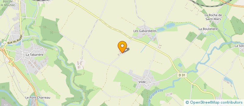 localisation de l'entreprise GAEC LA VALLEE LACTEE à CHANTONNAY