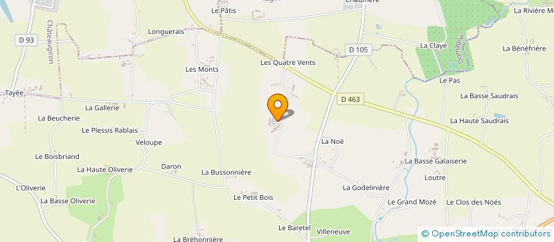 localisation de l'entreprise GAEC LA VILLE CONNUE à PIRE-CHANCE