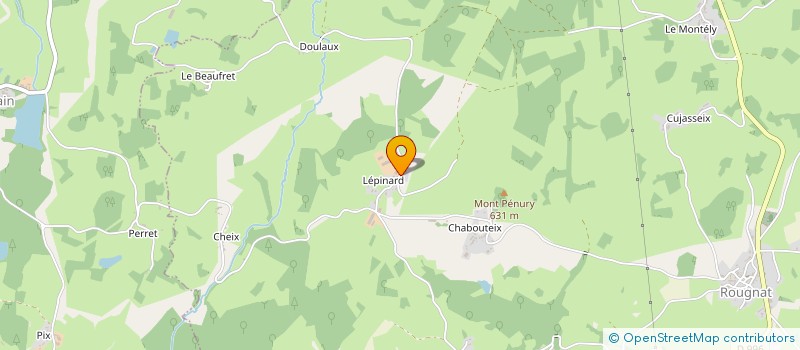 localisation de l'entreprise GAEC LACHAMP  ROUGNAT