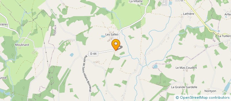 localisation de l'entreprise GAEC LACHAUD ET FILS à EYJEAUX