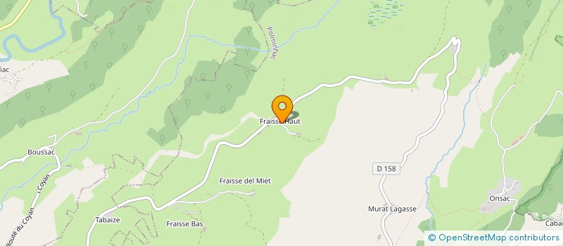localisation de l'entreprise GAEC LACHAZETTE à POLMINHAC