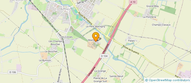 localisation de l'entreprise GAEC LACTAGRI à AIFFRES