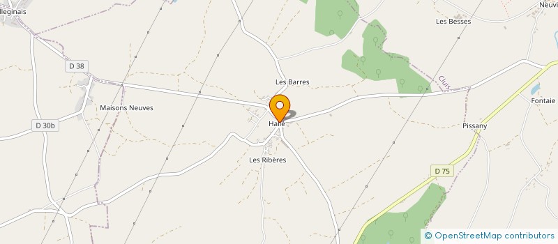 localisation de l'entreprise GAEC LAGAUTRIERE PERE ET FILS à GARGILESSE-DAMPIERRE