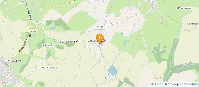 localisation de l'entreprise GAEC LAIPIS à LE RETAIL
