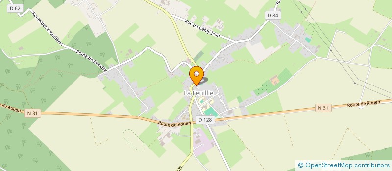 localisation de l'entreprise GAEC LAIR  GANCOURT-SAINT-ETIENNE