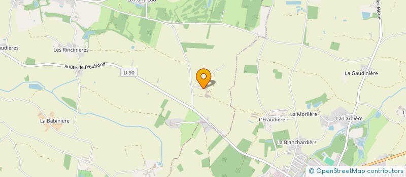 localisation de l'entreprise GAEC LAIT NORMANDE à LA GARNACHE