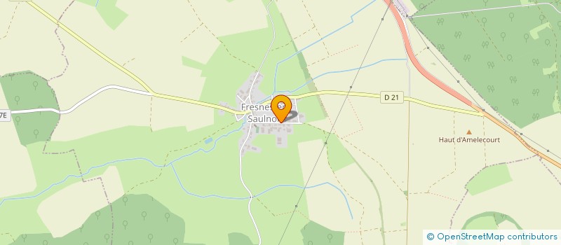 localisation de l'entreprise GAEC LALOY  FRESNES-EN-SAULNOIS