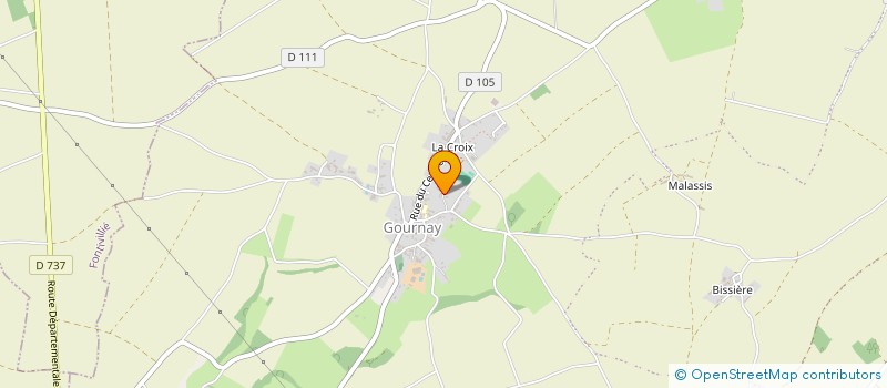 localisation de l'entreprise GAEC LAMY-BREC à ALLOINAY