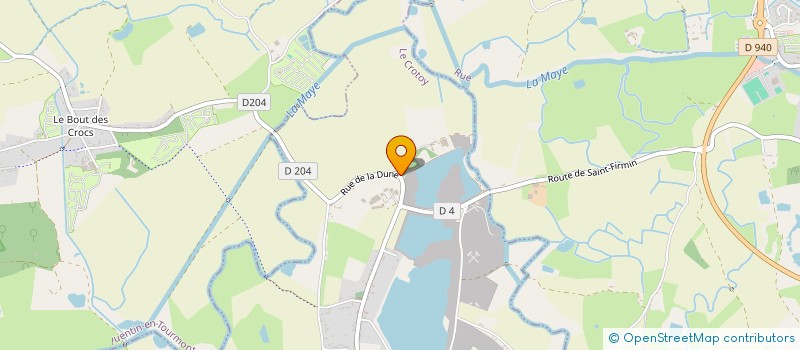 localisation de l'entreprise GAEC LANDRIEU à LE CROTOY