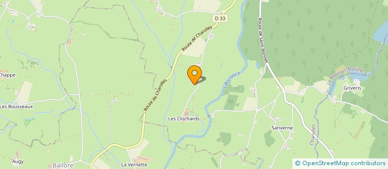 localisation de l'entreprise GAEC LAPRAY BLANCHARD  LE ROUSSET-MARIZY