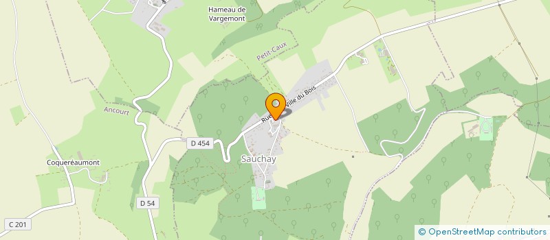 localisation de l'entreprise GAEC LARCHEVEQUE  SAUCHAY