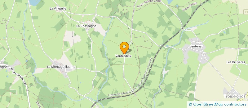 localisation de l'entreprise GAEC LARPIN à SAINT-SILVAIN-SOUS-TOULX