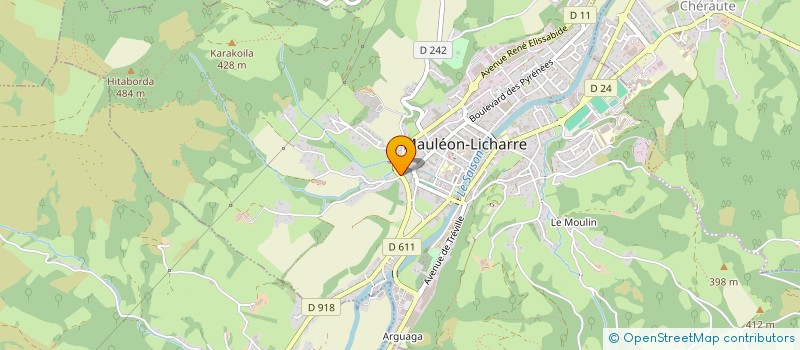 localisation de l'entreprise GAEC LASARTIA  MUSCULDY