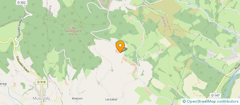 localisation de l'entreprise GAEC LASTER  ORDIARP