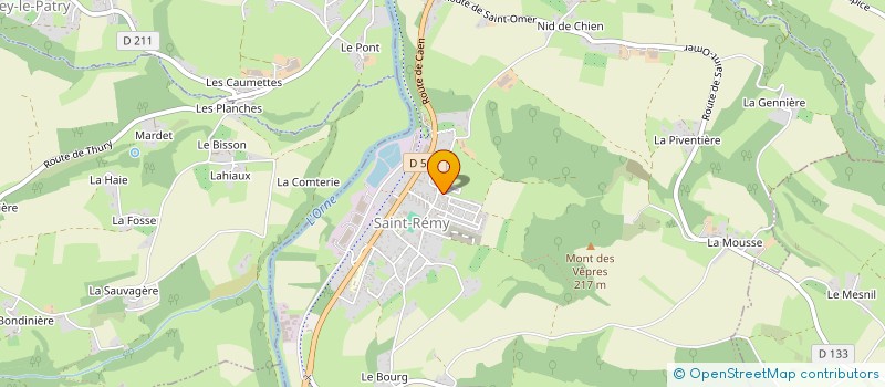localisation de l'entreprise GAEC LAUNAY à SAINT-REMY