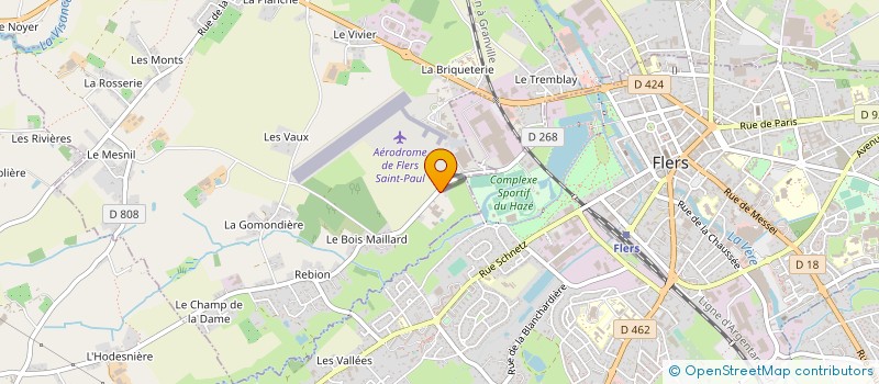 localisation de l'entreprise GAEC LAUNAY MORIN à LA LANDE PATRY