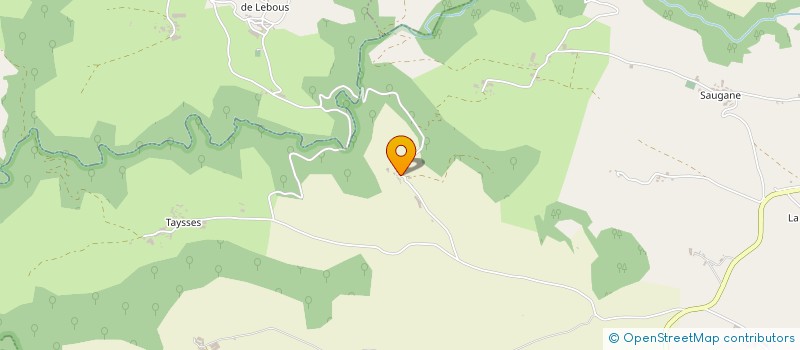 localisation de l'entreprise GAEC LAUR-COUVENHES  LESTRADE ET THOUELS