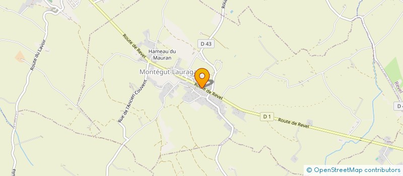 localisation de l'entreprise GAEC LAURENS à ROUMENS