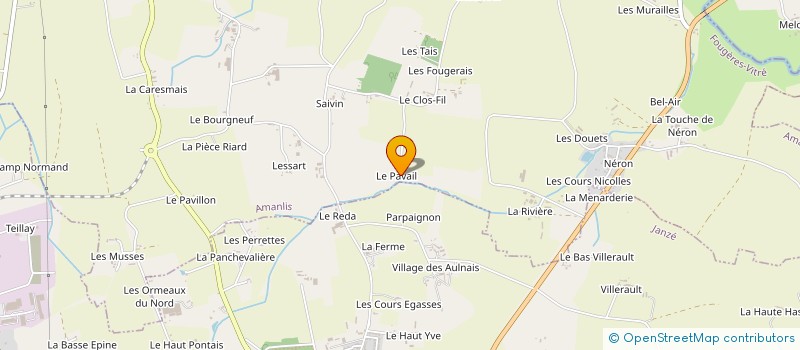 localisation de l'entreprise GAEC LAVAL DREAMS à AMANLIS