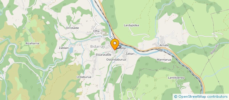 localisation de l'entreprise GAEC LAXTER  OSSES