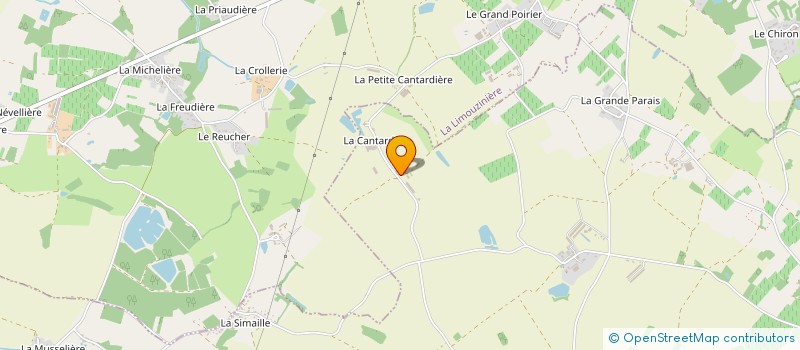 localisation de l'entreprise GAEC LE BEAU CHENE à CORCOUE-SUR-LOGNE