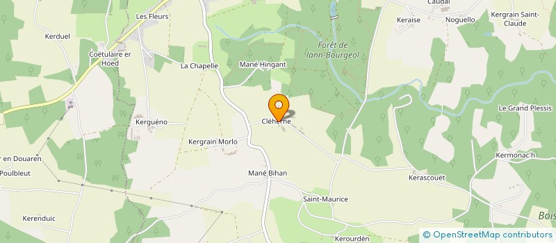 localisation de l'entreprise GAEC LE BOULCH à INGUINIEL