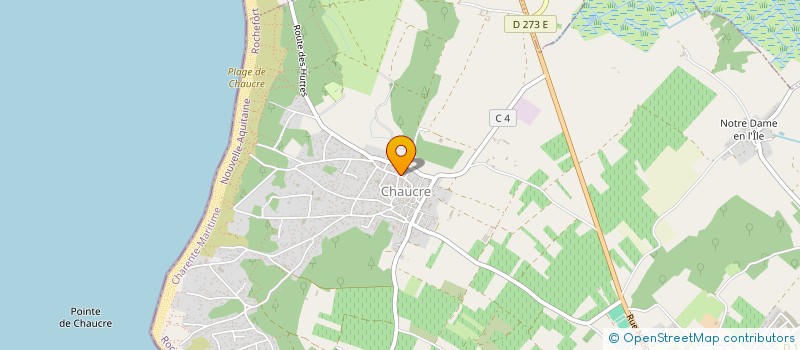 localisation de l'entreprise GAEC LE CHAMP DES ALOUETTES  SAINT-GEORGES-D'OLERON