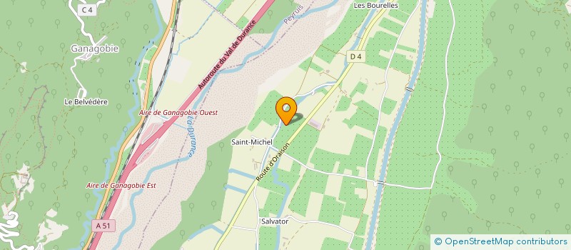 localisation de l'entreprise GAEC LE CHAMP DES ANES à LES MEES