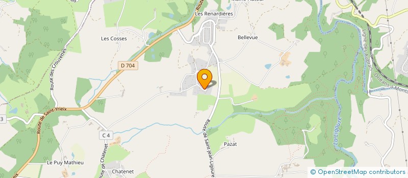 localisation de l'entreprise GAEC LE CHAMP DES POSSIBLES à LE VIGEN