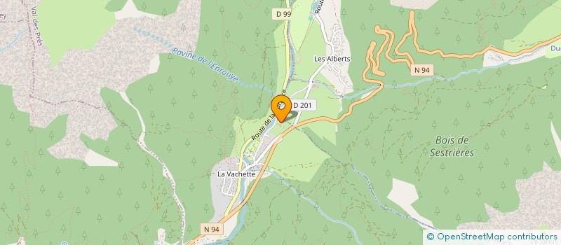 localisation de l'entreprise GAEC LE CHAMP DU PIN à VAL-DES-PRES