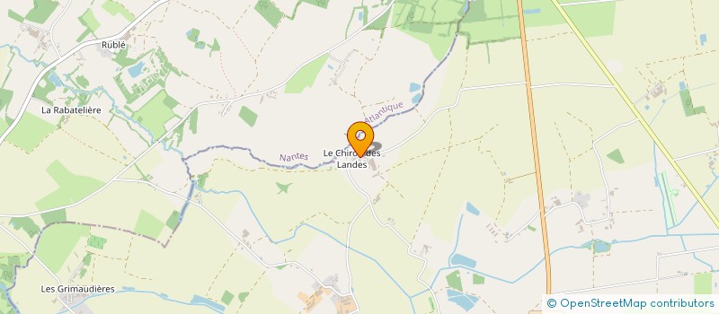 localisation de l'entreprise GAEC LE CHAPLILAS à SAINT-PHILBERT-DE-BOUAINE