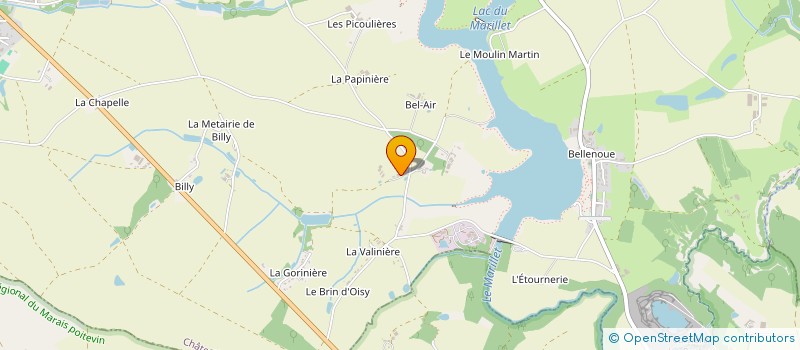 localisation de l'entreprise GAEC LE CLOS DE LA POTERIE à CHATEAU-GUIBERT