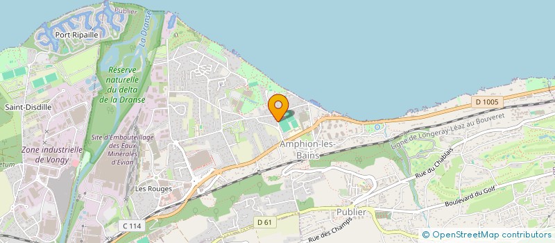 localisation de l'entreprise GAEC LE GRAIN DE PAILLE  THOLLON-LES-MEMISES