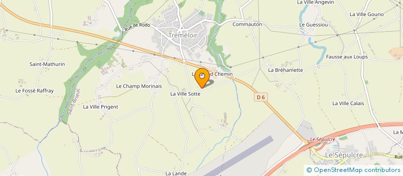 localisation de l'entreprise GAEC LE GRAND CHEMIN à PORDIC