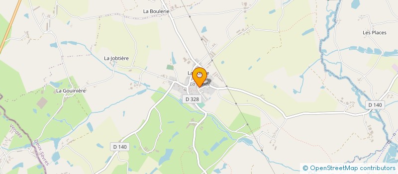 localisation de l'entreprise GAEC LE GRIGNON à LA FORET-SUR-SEVRE